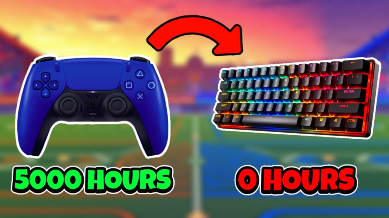 How Far Can You Rank up With 0 MECHANICS in Rocket League?