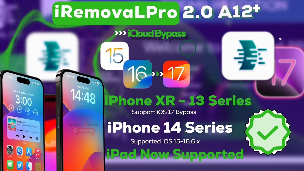 iRemovaLPro 2.0 | iCloud Bypass iOS 17.5 iPhone XS to 14 Pro Max ...