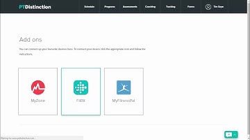 Linking Fitbit to the new PT Distinction V3