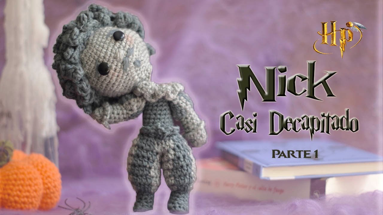 Sir Nicholas //HARRY POTTER// Amigurumi tutorial parte 1 de 3