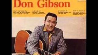 Don Gibson - ♫ Oh, Lonesome Me ♫ (Watch in HQ) 1958 chords