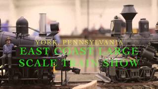 Lots of Big G-Gauge Trains at ECLSTS, Spring 2018