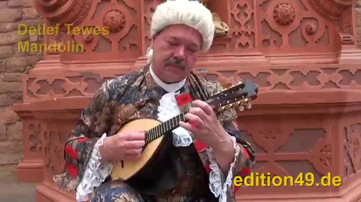 Bach Schumann Prelude BWV 1007 Detlef Tewes Mandol...