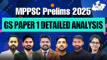 MPPSC Paper Analysis Today | MPPSC Pre 2025 | MPPSC Paper 1 Detailed Analysis | GS Paper 1