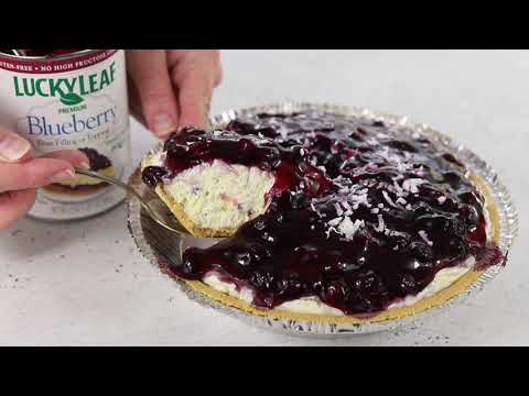 No-Bake Blueberry Coconut