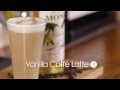 Monin caf latte vanille