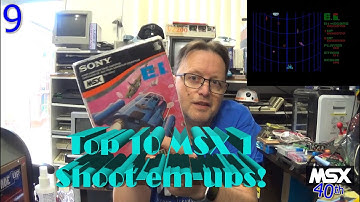 MSX 40th Anniversary -  Top 10 MSX 1 Shoot-em-ups