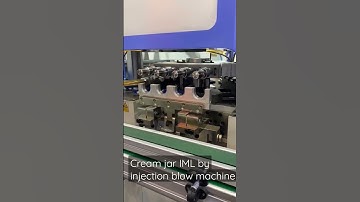 Cream jar with IML| Injection Blow Molding Machine ibm