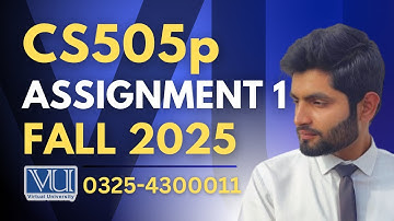 🔴CS505p assignment 1 solution 2025 | CS604p assignment 1 solution fall 2025