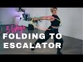 NEW Folding to Escalator Tutorial : 3 Variations : Hoop Dance Flow Tutorial