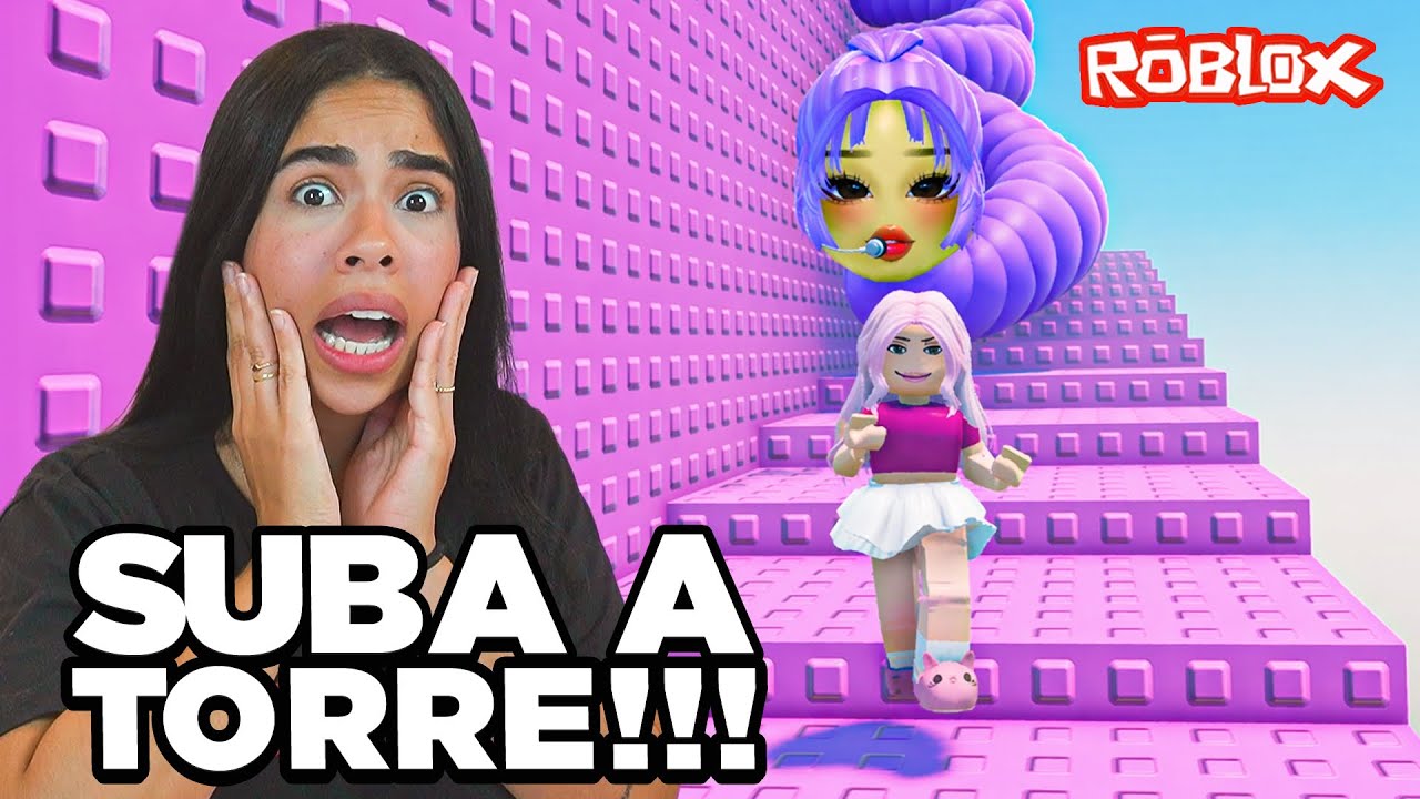 SUBA A TORRE DAS GUERREIRAS DO KPOP NO ROBLOX