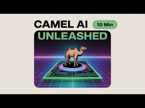 Camel-AI: First Look \u0026 Demo - Building a Multi-Agent System!