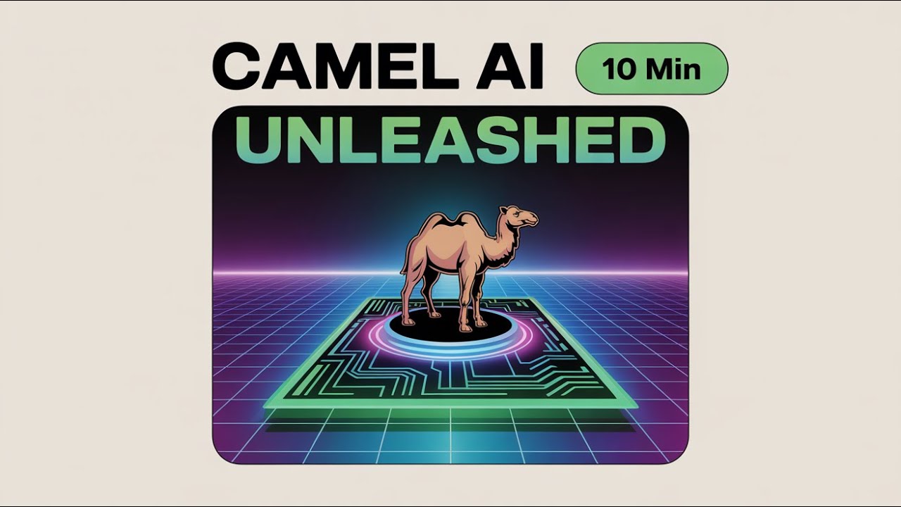 CAMEL AI Agents Unleashed: Build a Multi Agent System in 10 Minutes ...