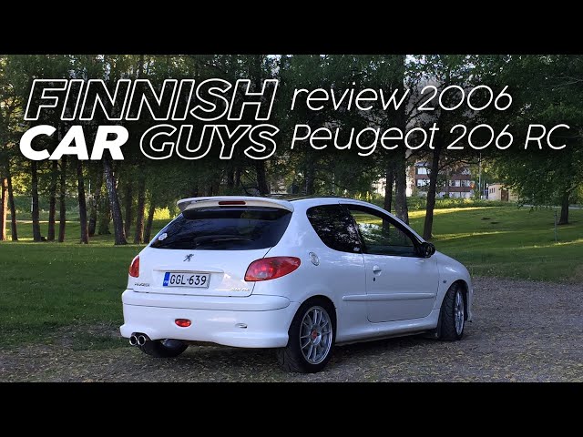 2005 Peugeot 206 RC review - The last of the analogue hot