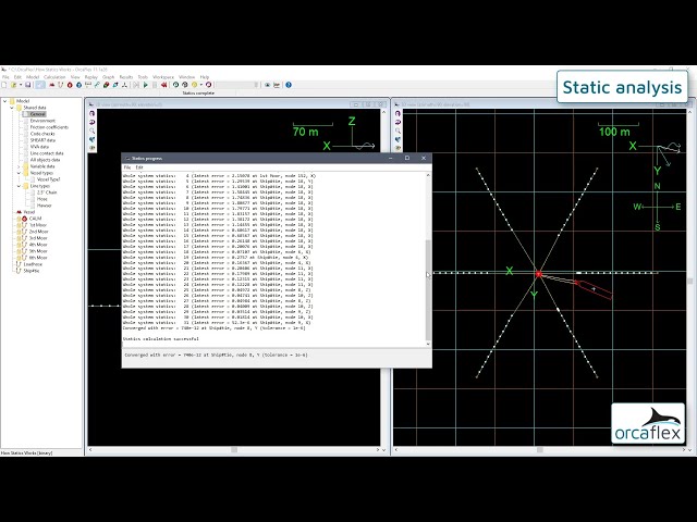 Introduction to OrcaFlex 7: static analysis
