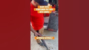 @KleinToolsVideo tradesman pro pads #lowvoltage #electrician #bluecollar #construction #kleintools