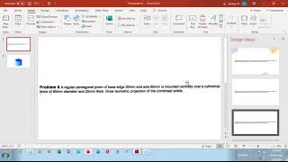 CAED | Isometric Projections | Problem 10