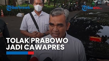 Tolak Wacana Prabowo Jadi Cawapres Ganjar, Gerindra: Calon Presiden, Bukan Calon Wakil Presiden