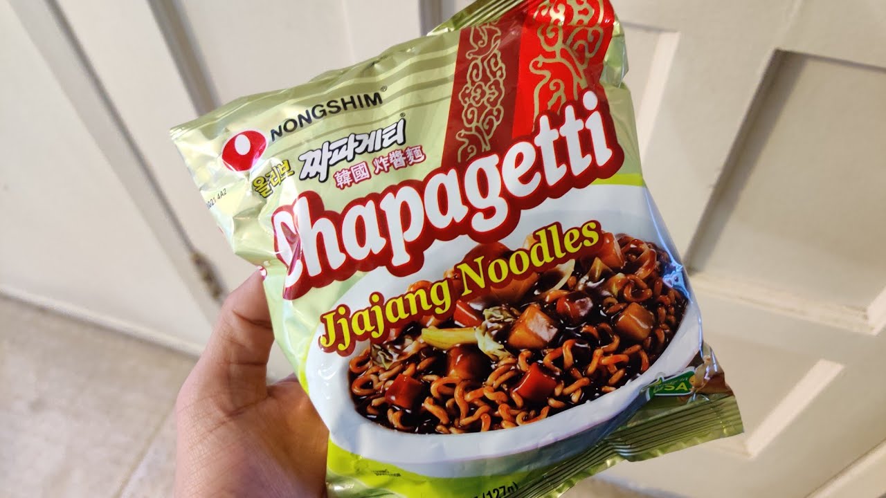 Nongshim Chapagetti Jjajang Noodles Review! 