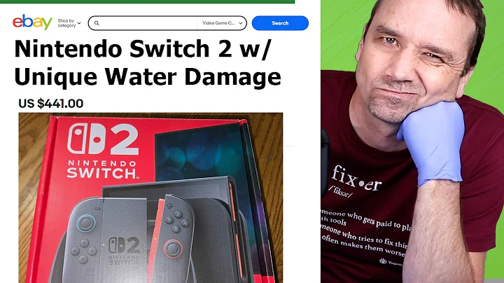 I Bought the First Broken Switch 2 on eBay - Can I Fix It?!