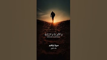 أكتب شيء تؤجر عليه | سورة إبراهيم - خالد الجليل #خالد_الجليل #quran #قرآن