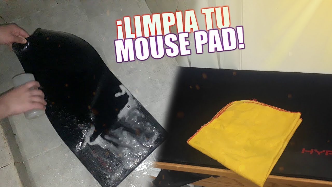 limpiar tu MOUSE PAD? t0my YouTube