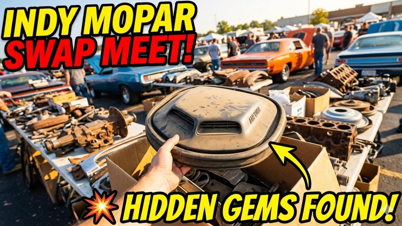 Inside the Indy Cylinder Head Mopar Swap Meet: Hidden Gems, Rare Parts & Expert Tips
