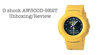 美品　G-SHOCK AW-500D-9E2T イエロー　ガラパゴス G-SHOCK GALAPAGOS ガラパゴスAW-500D-9E2T - メルカリ