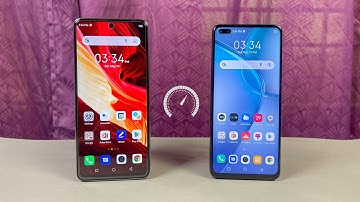 Infinix Note 10 Pro vs Infinix Zero 8i (8GB) - Speed Test & Comparison! (Mediatek G95 vs G90T)!