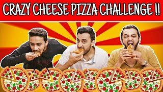 Crazy Cheese Pizza Challenge! l The Baigan Vines Crazy Cheese Pizza Challenge! l The Baigan Vines