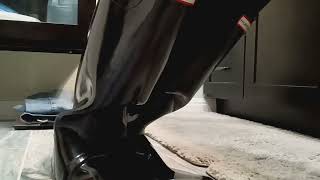 Hunter Boots Close Up