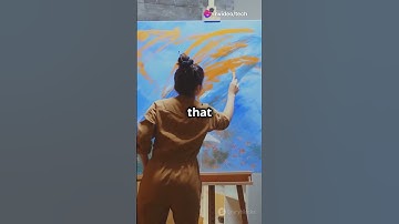 The AI Robot That Can Paint Like a Human! #Shorts #AIArt #Technology