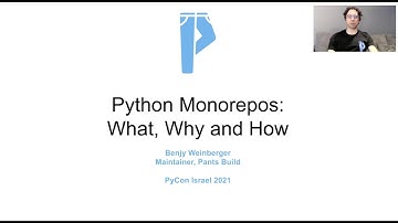 Benjy Weinberger: Python monorepos: what, why and how