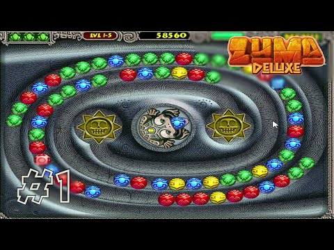 Видео: Прохождение Zuma Deluxe #1 / Легенда Вернулась)