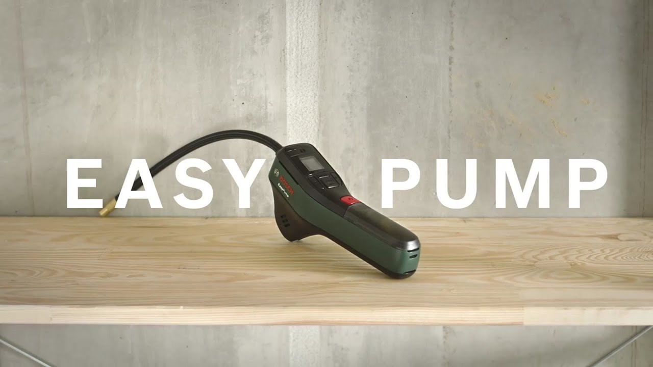 Akku Luftpumpe Bosch EasyPump - YouTube