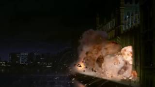 V for Vendetta - Remember and explosion