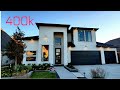 What house can I build for 400K | Texas Real Estate | Houston House Tour | Taylor Morrison Bordeaux