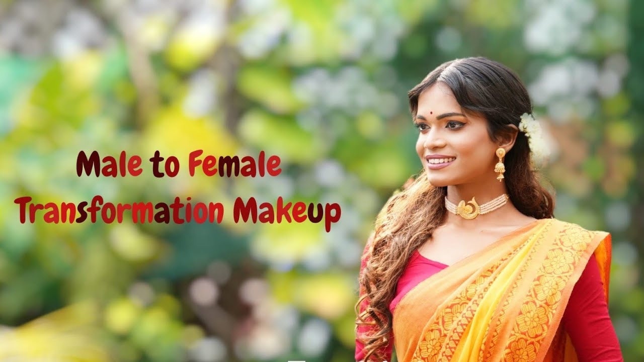 Amazing Male to Female Makeover | Mtf | Haldi Look | Crossdressing