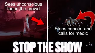 BENSON BOONE JUMPS OFF STAGE STOPS CONCERT CALLS FOR MEDIC AFTER SEEING FAN UNCONSCIOUS IN THE CROWD by This Is How We Bingham 79,565 views 2 weeks ago 15 minutes