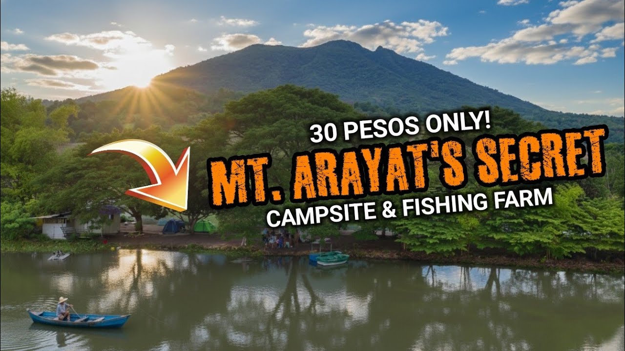 ECO-TOURISM CAMPSITE & FISHING SPOT IN ARAYAT, PAMPANGA | Suva Blessed Farm | Vespa S125 Motocamping