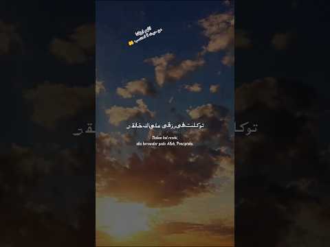 انشودة توكلت في رزقي على الله Thé Curan 