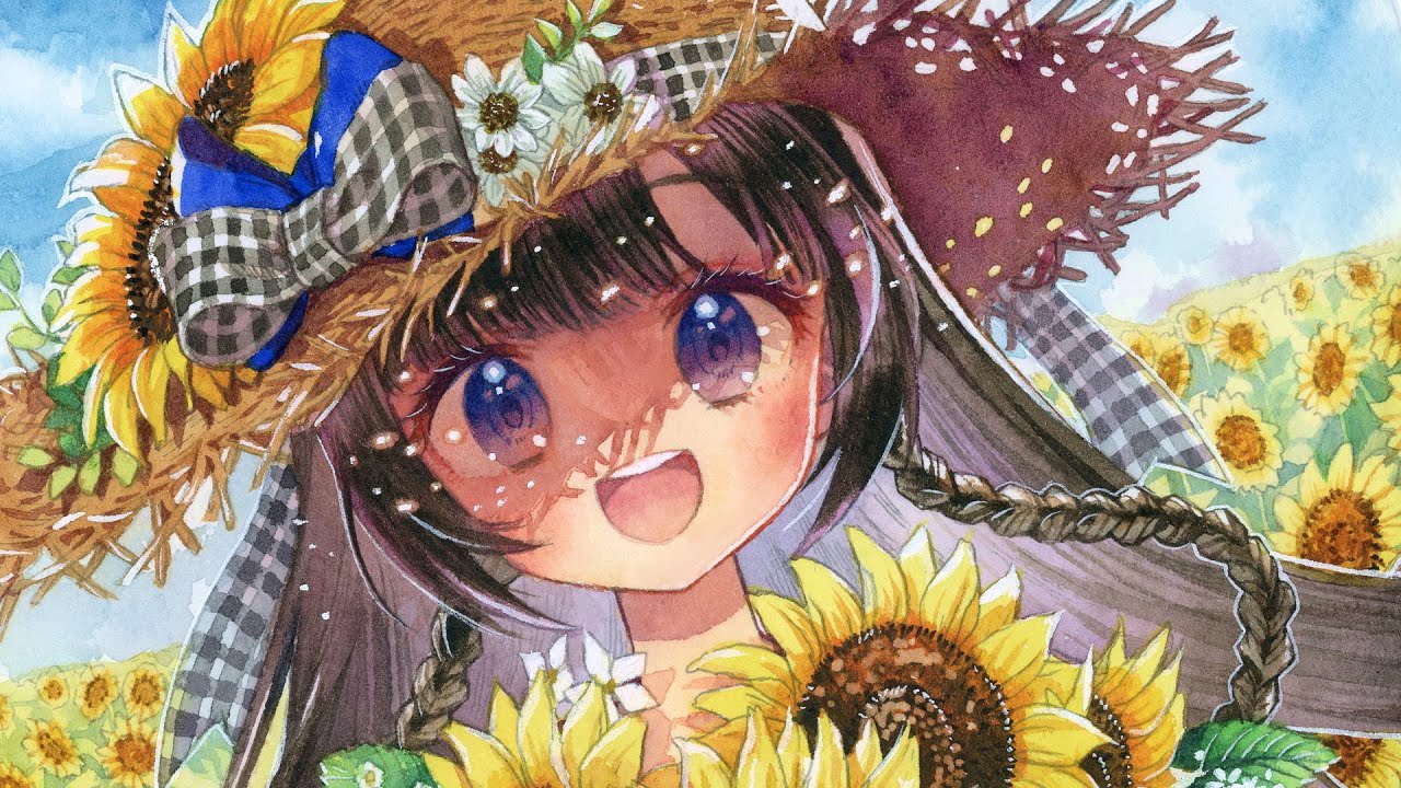 オリジナルキャラクター スケッチ集 A4サイズ➕アナログイラスト依頼 アナログ一枚絵制作（B5相当）記念品やプレゼント、グッズ用イラスト