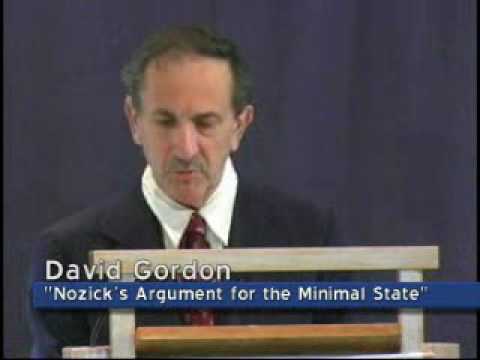 Nozick's Argument for the Minimal State [David Gor...