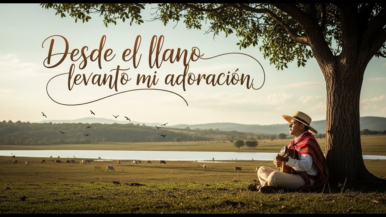📀 DESDE EL LLANO LEVANTO MI ADORACIÓN 🌾🎶