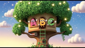 ABCs in the Magical Treehouse 🌳✨ | Alphabet Song for Kids | A to Z Learning Adventure