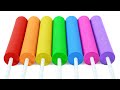 Satisfying Video | How To Make Popsicle with Kinetic Sand Cutting ASMR #59