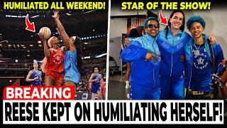 Angel Reese HUMILIATED ALL WEEKEND By Caitlin Clark & A’Ja Wilson In WNBA All Star Chicago!