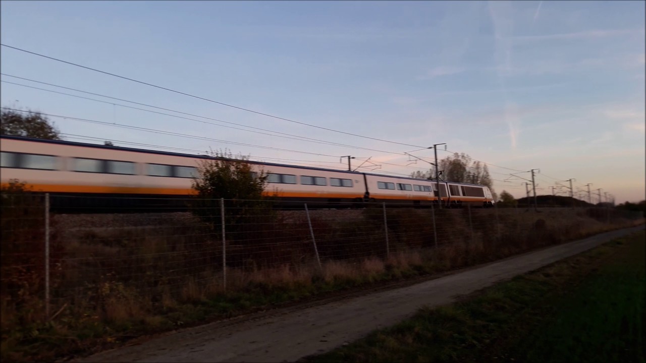 LGV Spot au crépuscule dans la campagne Picarde !