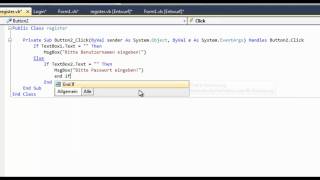 Visual Basic Login Form Tutorial & Template
