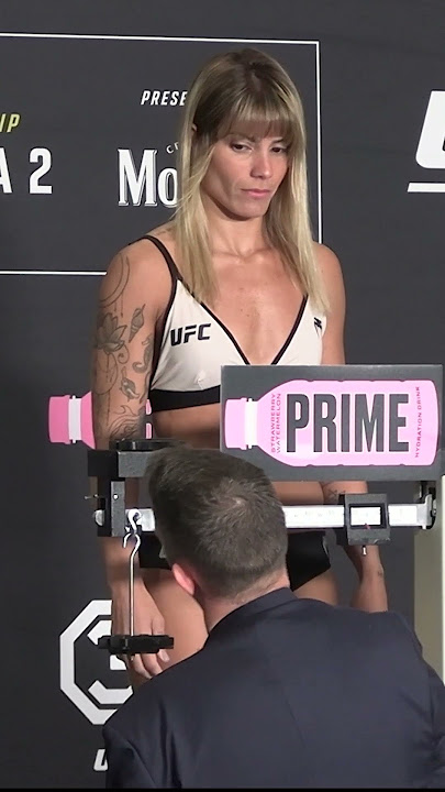 Luana Pinheiro weighs in at  115.5 pounds in fight vs Michelle Waterson at #ufc287